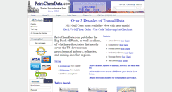 Desktop Screenshot of petrochemdata.com